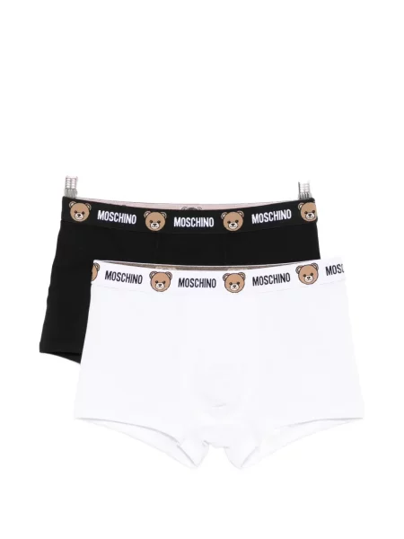 Boxeri Moschino cu autograf negru
