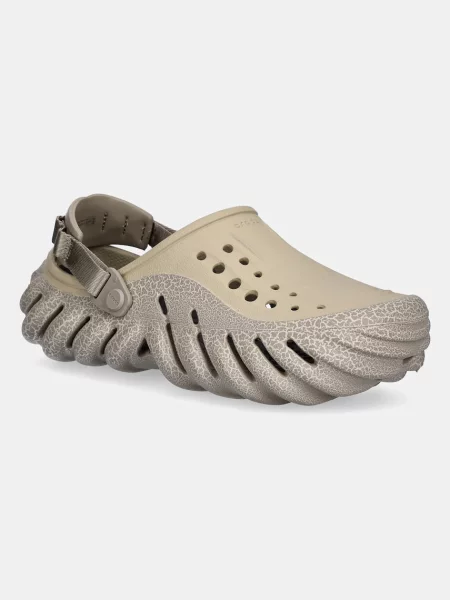 Crocs papucs Echo Crackle Clog bézs
