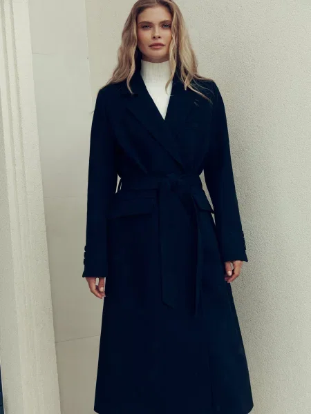 Gepur Пальто Вовна чорний