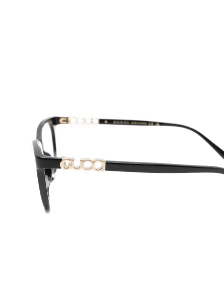 Sunčane naočale Gucci Eyewear s autogramom crna