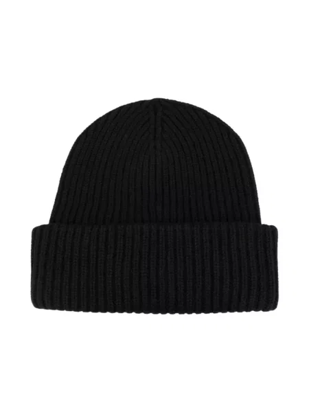 Saint Barth Akcesoria Mężczyzna ONE SIZE Wełna Berry Beanie czarny