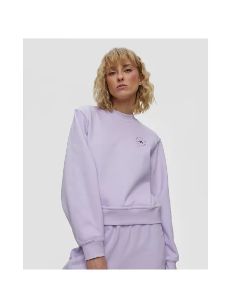 Bluza Adidas By Stella Mccartney fioletowa