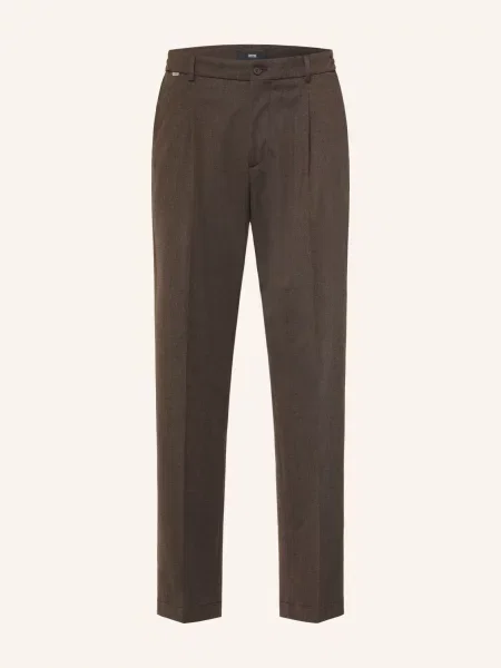 Cinque Oblekové Kalhoty Cileto Ultra Relaxed Fit 28 dunkelbraun