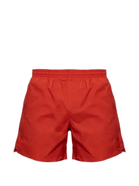 Spodní díl plavek Balmain s autogramem červený