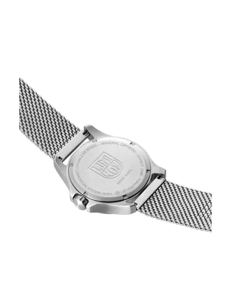Lniany zegarek Luminox szary