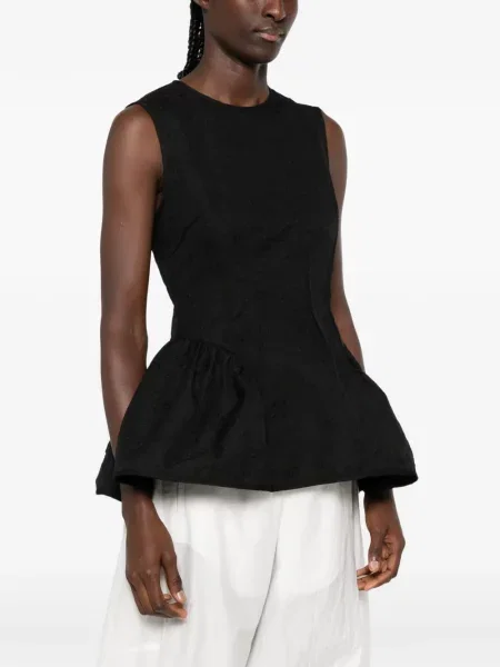 Top Cecilie Bahnsen negru