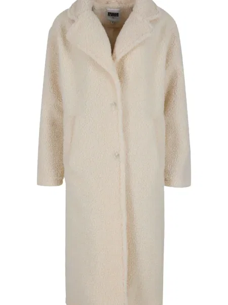 Urban Classics Palton de primăvară-toamnă nisipiu