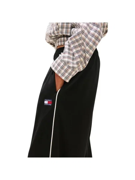 Tommy Jeans Pantaloni trening Archive negru