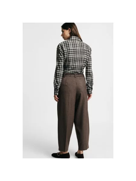 Pantaloni Please maro