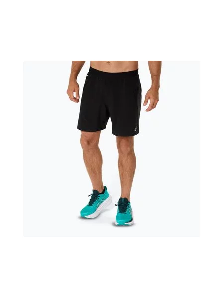Бігові шорти ASICS Road performance black/graphite grey чорні