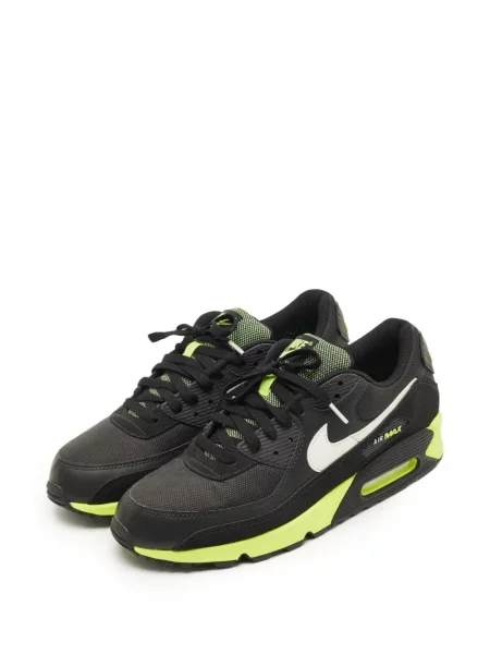 Sneakersy Nike Air Max 90 sznurowane koronkowe czarne