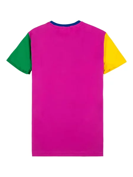 Pletena dugo majica Polo Ralph Lauren s okruglim izrezom plava