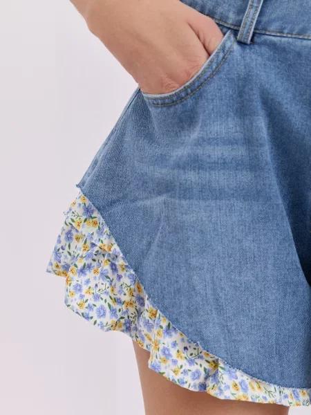 Pantaloni scurți din denim Factory Price