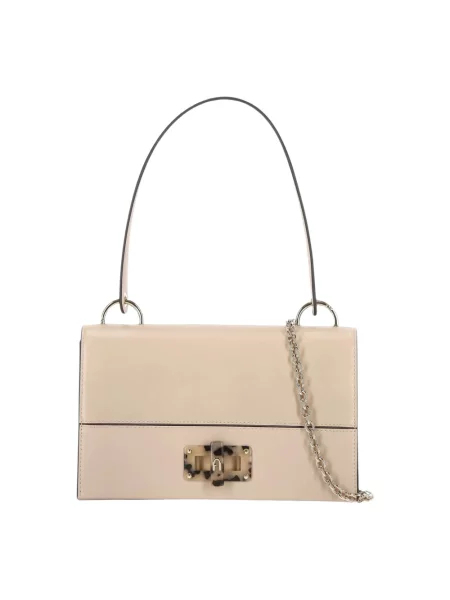 Torebka crossbody Furla skórzana beżowa