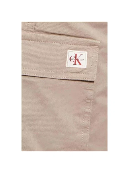 Pantaloni Calvin Klein Jeans bej