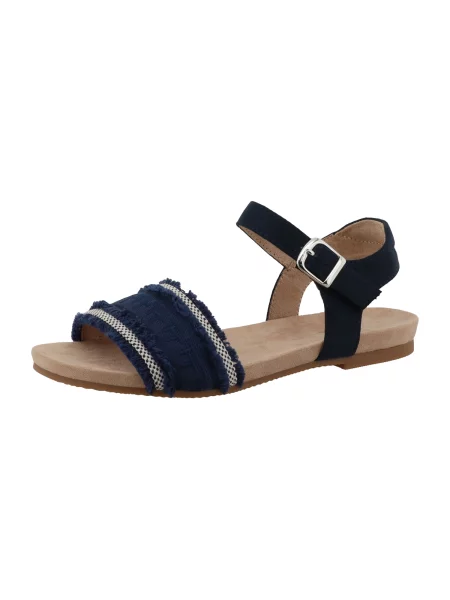 TOM TAILOR Sandale bleumarin