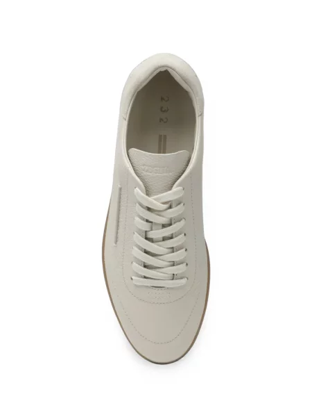 Sneakerși Zegna din piele alb