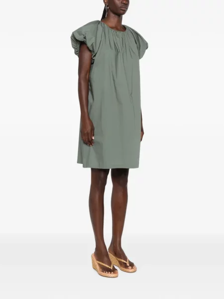 Cu centură rochie mini Moutaki verde