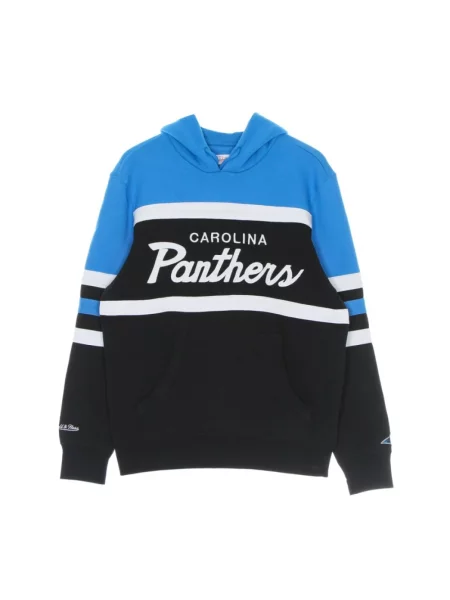 Bluza z kapturem Mitchell & Ness z kapturem niebieska