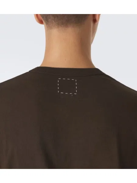 Tricou Visvim din jerseu maro