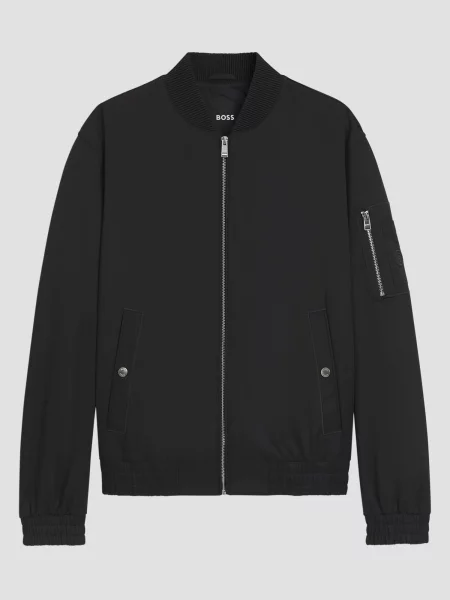 Бомбер Boss черный