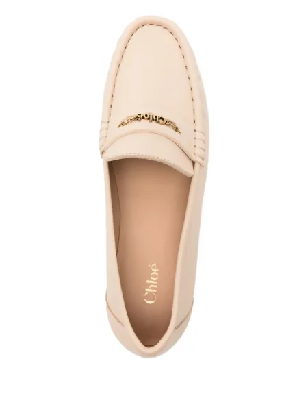 Pantofi loafer Chloé din piele