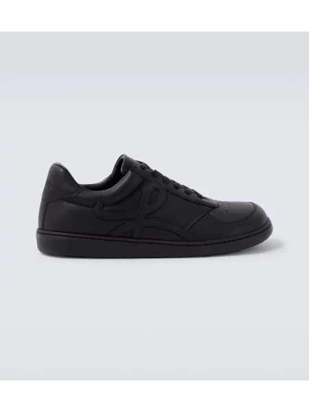Sneakerși Loewe din piele negru