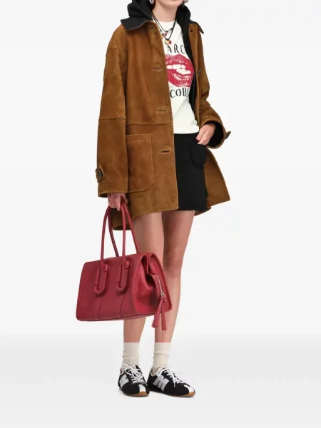 Kabát Marc Jacobs hnedá