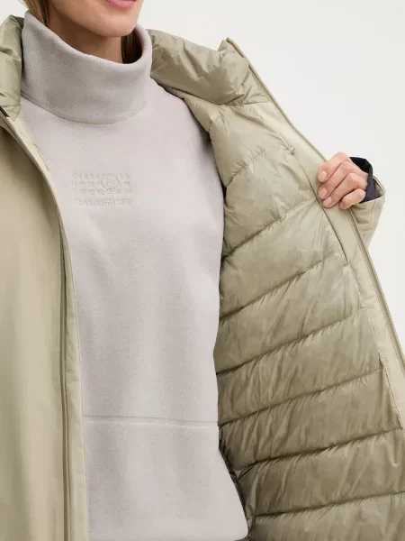 Maison Margiela Пухено яке x Salomon бежово