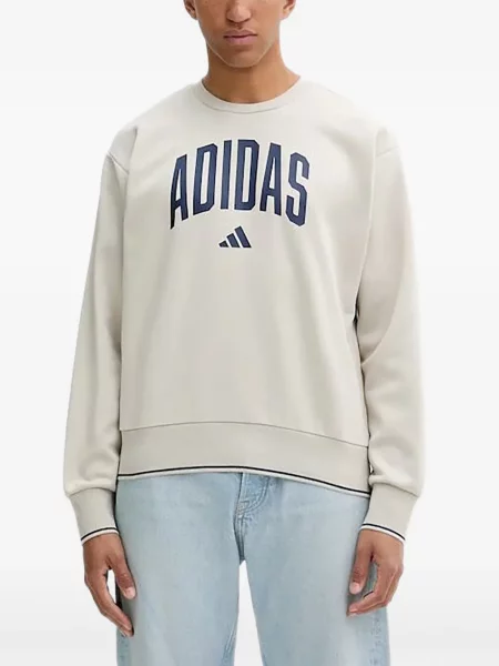 Ριγέ γυμναστήριο σορτς Adidas με σχέδιο μπλε