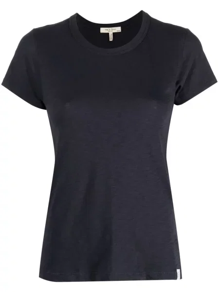 Tričko Rag & Bone modrá