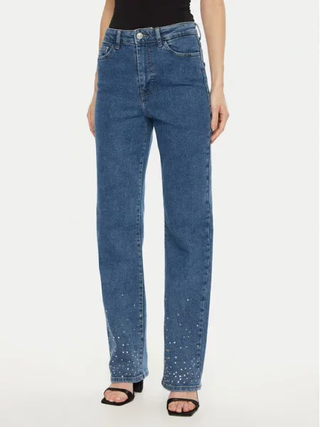 Pieces Джинси Голубий Straight Fit