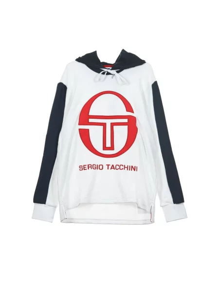 Bluza z kapturem Sergio Tacchini z kapturem biała