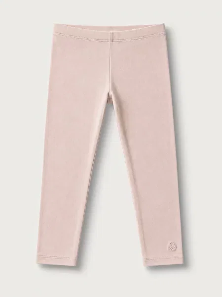 United Colors of Benetton legíny detské s elastanom ružová