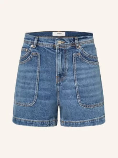 Ba&Sh Džínové Šortky Zevy blue blue jeans modré