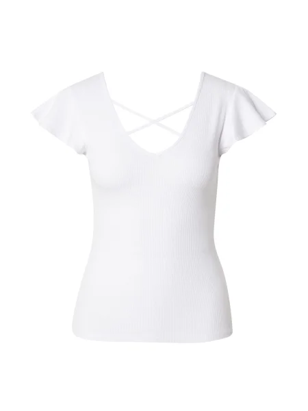 ABOUT YOU Tricou Romy' alb