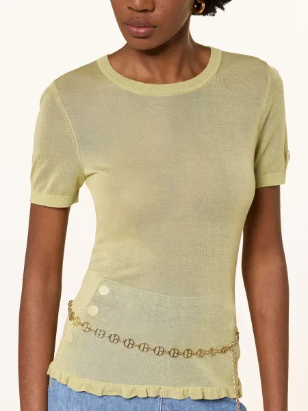 Claudie Pierlot Bluzka Z Dzianiny gruen