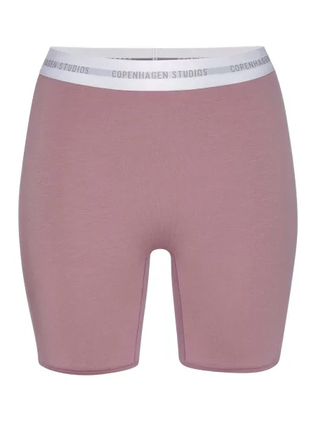 Copenhagen Studios Chiloți lungi mauve alb