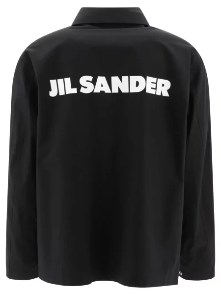 Raštuotas striukė Jil Sander juoda