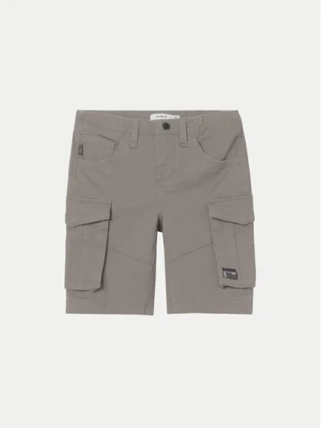 Pantaloni scurți copii Name It gri