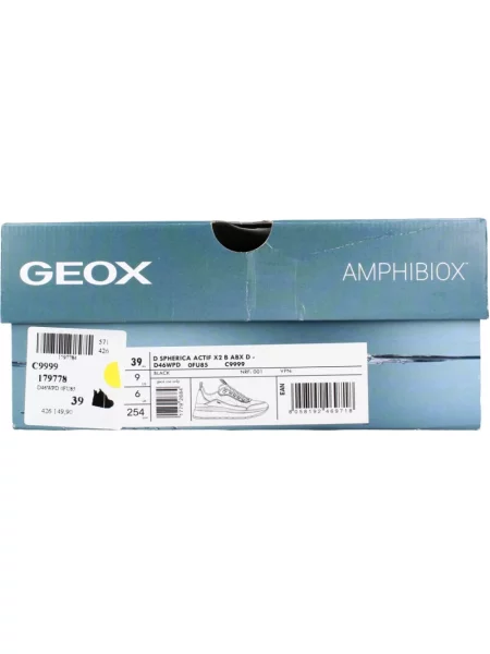 Sneakersy Geox czarne