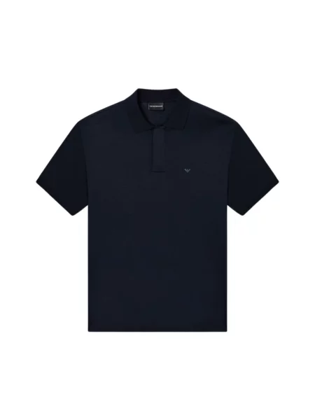 Koszulka polo Emporio Armani niebieska