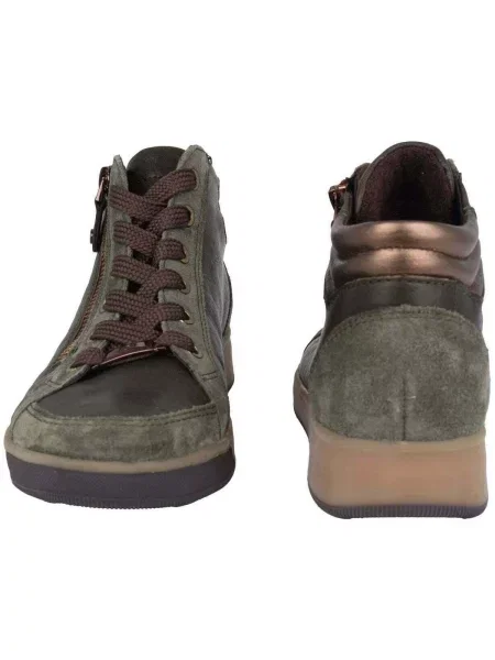 Kotníkové boty Ara zelené