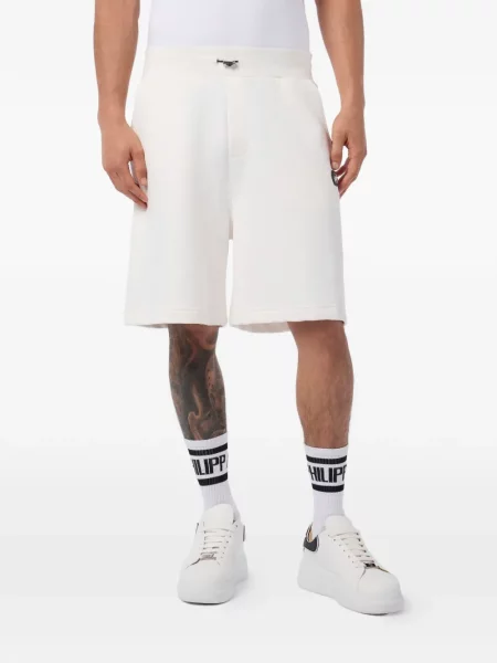 Pantaloni scurți Philipp Plein cu autograf
