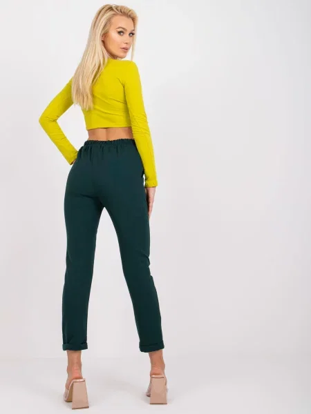 Pantaloni Fashionhunters verde