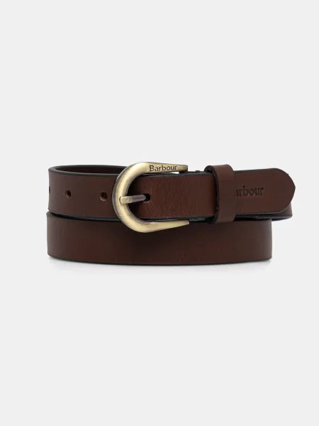 Barbour remen za žene kožni Allanton smeđa