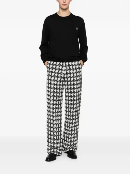 Tricou Balmain lung negru