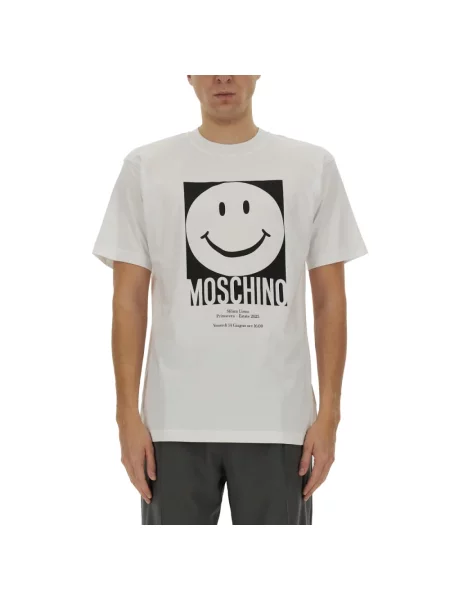 Koszulka Moschino biała
