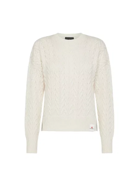 Sweter Peuterey z alpaki biały