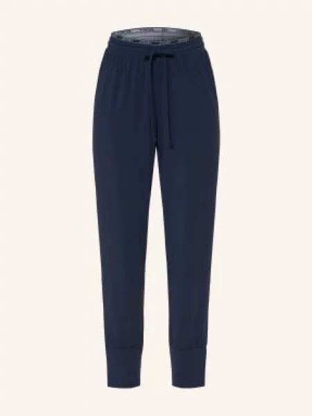 Jockey Spodnie Do Spania Soft Touch Luxe blau granatowe